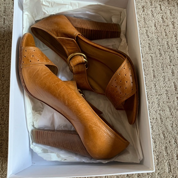 CHLOE wing calf 506 brown size 40 - Picture 1 of 7